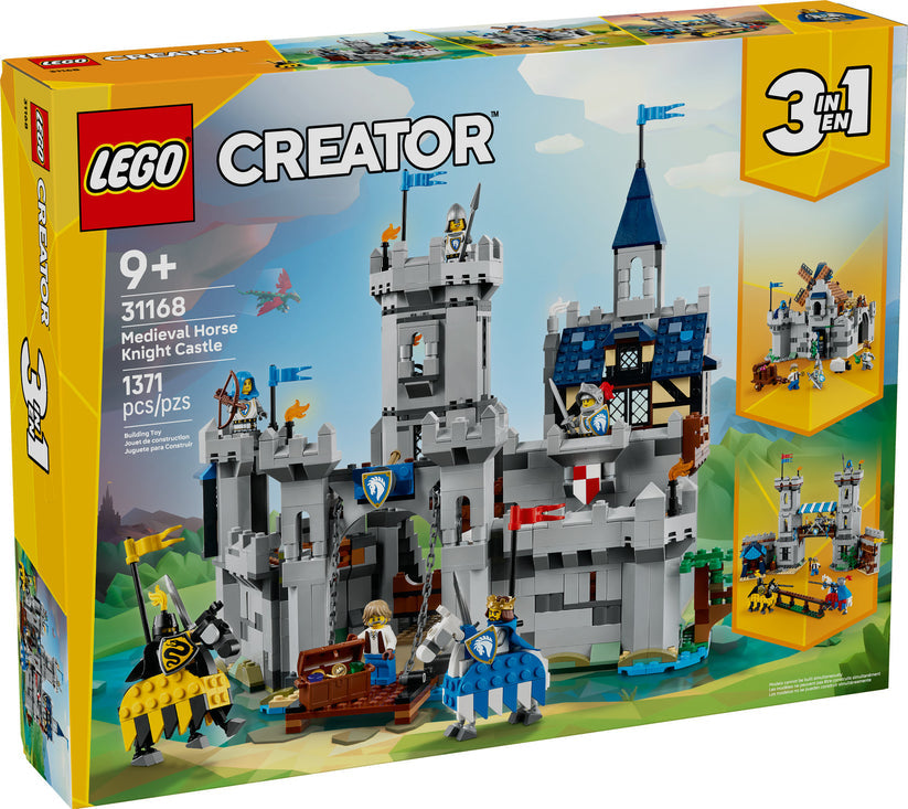 LEGO® Creator Medieval Horse Knight Castle 31168