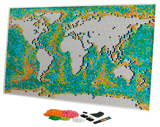 LEGO® Art World Map 31203 (Retired)