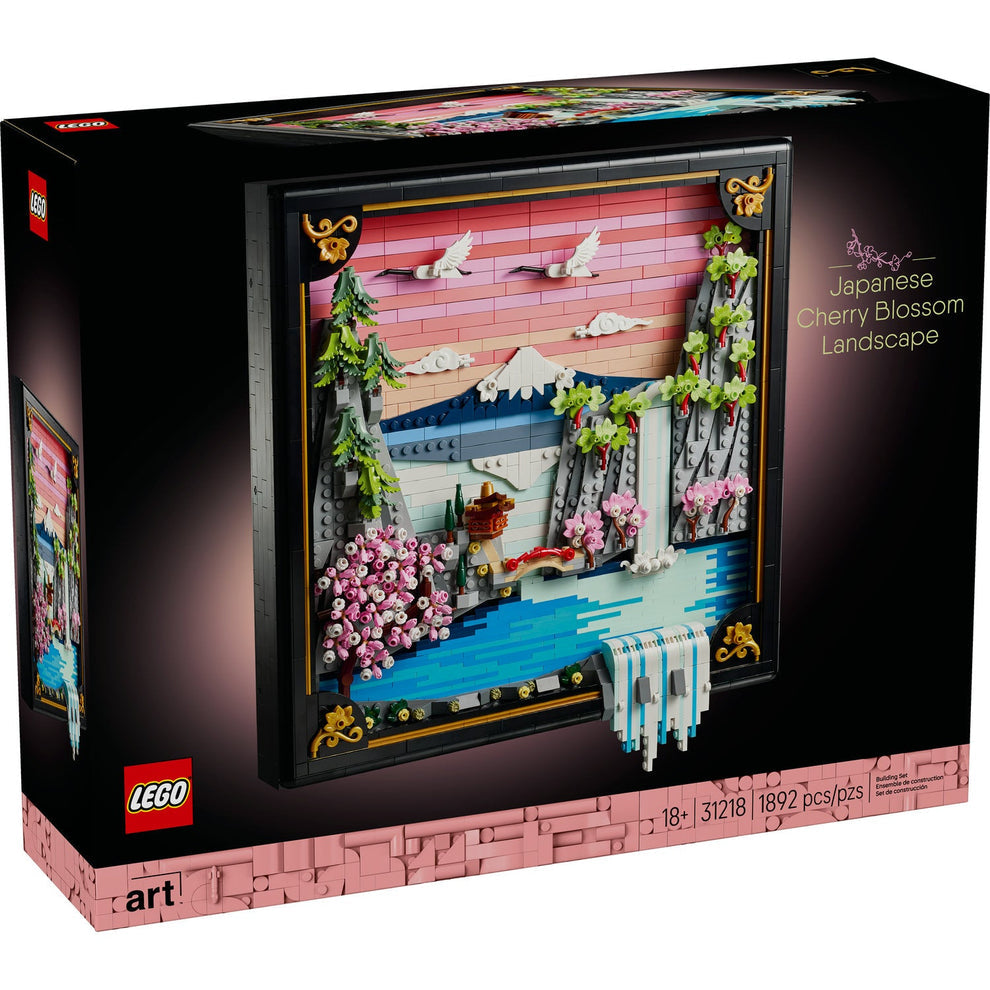 LEGO® ART Japanese Cherry Blossom Landscape 31218