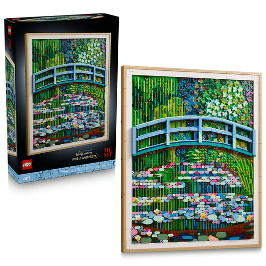 LEGO® ART Claude Monet - Bridge over a Pond of Water Lilies 31220