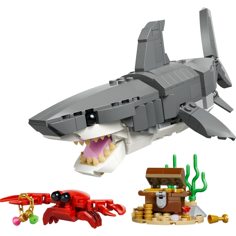 LEGO® Creator Fierce Shark with a Treasure Chest 31381