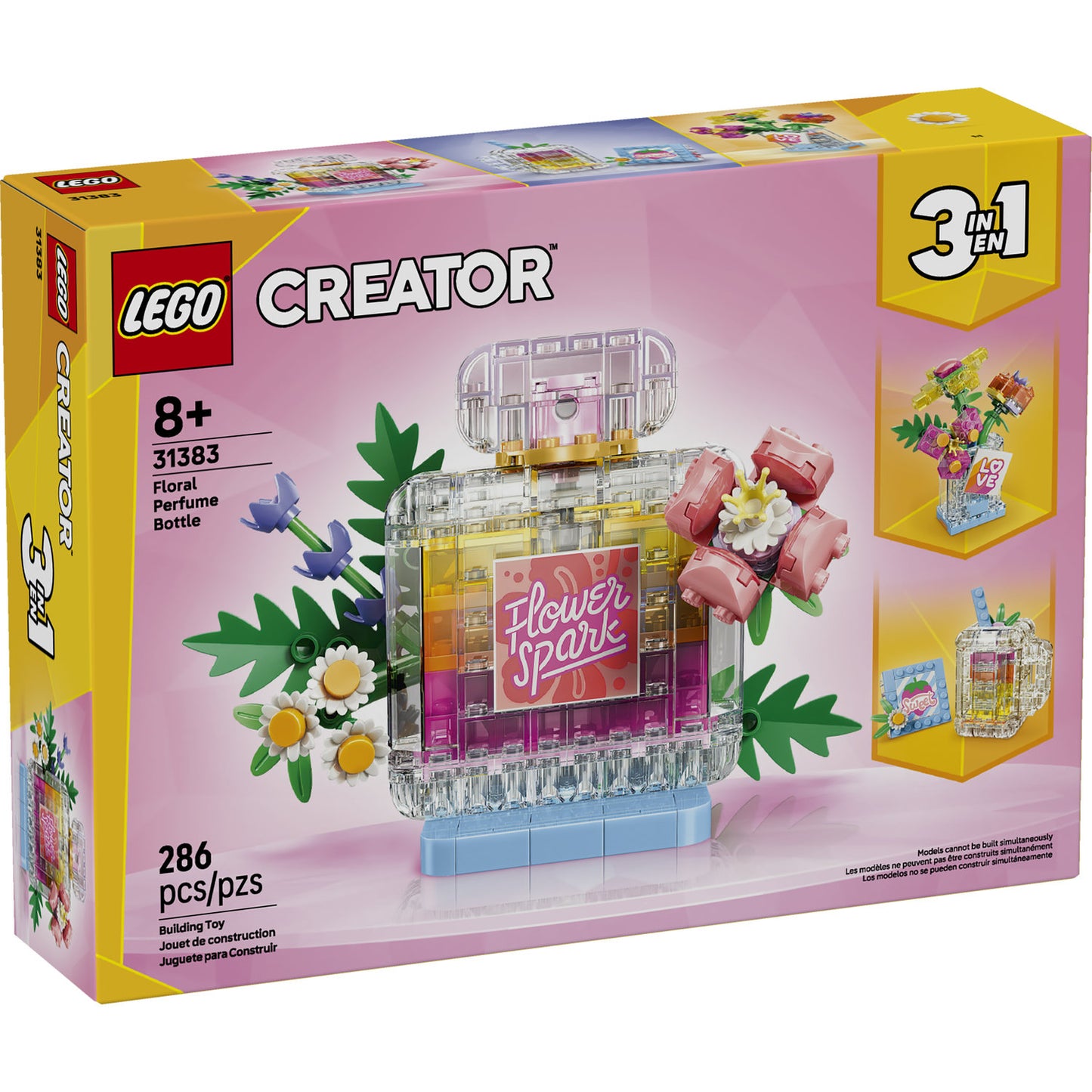LEGO® Creator Floral Decor Perfume Bottle 31383