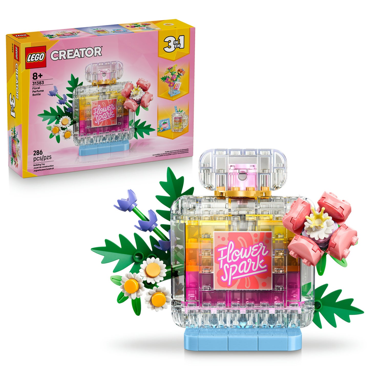 LEGO® Creator Floral Decor Perfume Bottle 31383
