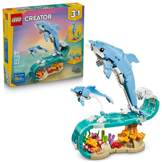 LEGO® Creator Sea Animals: Beautiful Dolphins 31385
