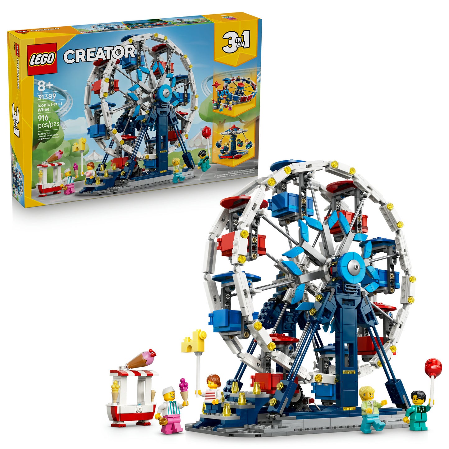 PREORDER NOW! LEGO® Creator Iconic Ferris Wheel 31389