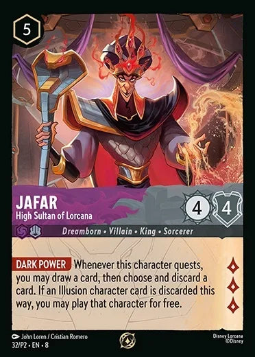 Reign of Jafar Lorcana Championship Registration (includes 1x Booster Pack)