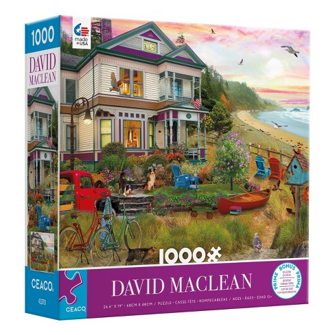 Oceanside Living by David Maclean 1000 Piece Jigsaw Puzzle