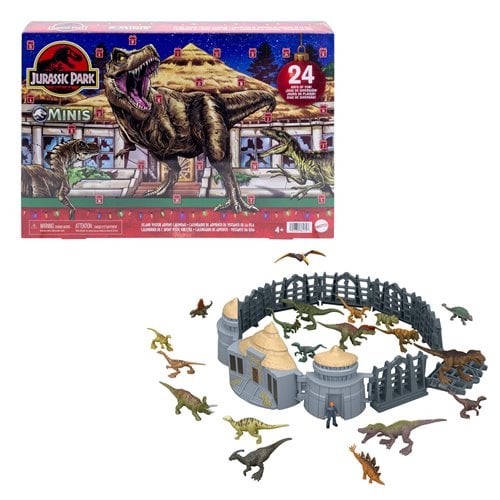 Jurassic Park Minis Island Visitor Advent Calendar