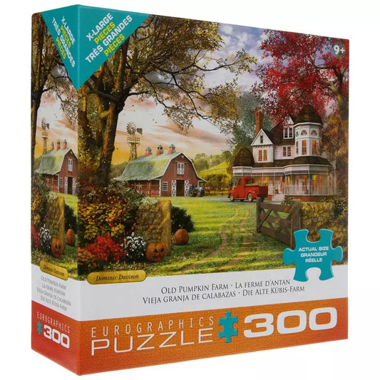Old Pumpkin Farm 300 Piece Jigsaw Puzzle