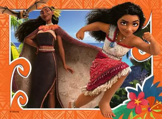 Ravensburger Moana 2 - 4 Puzzle in a Box (12p, 16p, 20p, 24p)