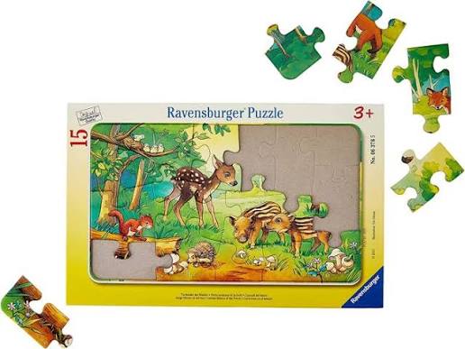 Animal Babies of the Forest 15 Piece Puzzle