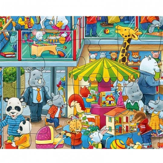Animal Toy Store 35 Piece Puzzle