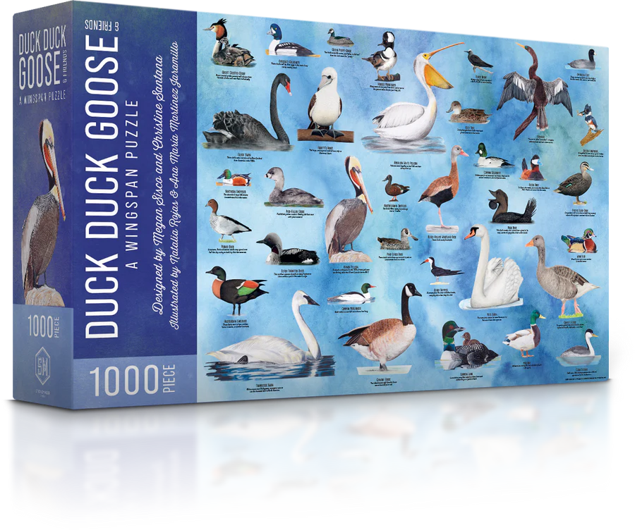 Duck Duck Goose: 1000-Piece Wingspan Puzzle