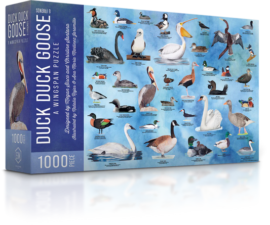 Duck Duck Goose: 1000-Piece Wingspan Puzzle