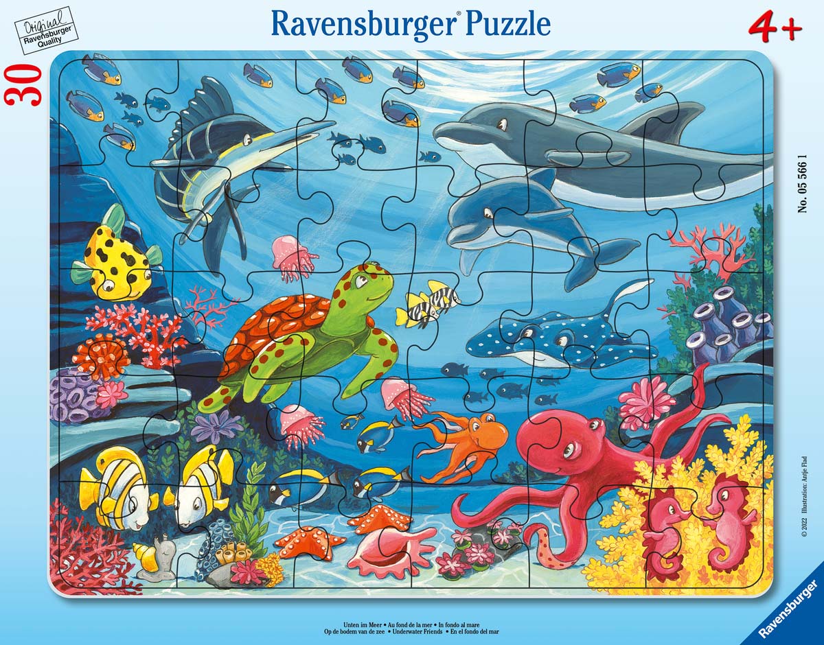 Underwater Friends 30 Piece Puzzle