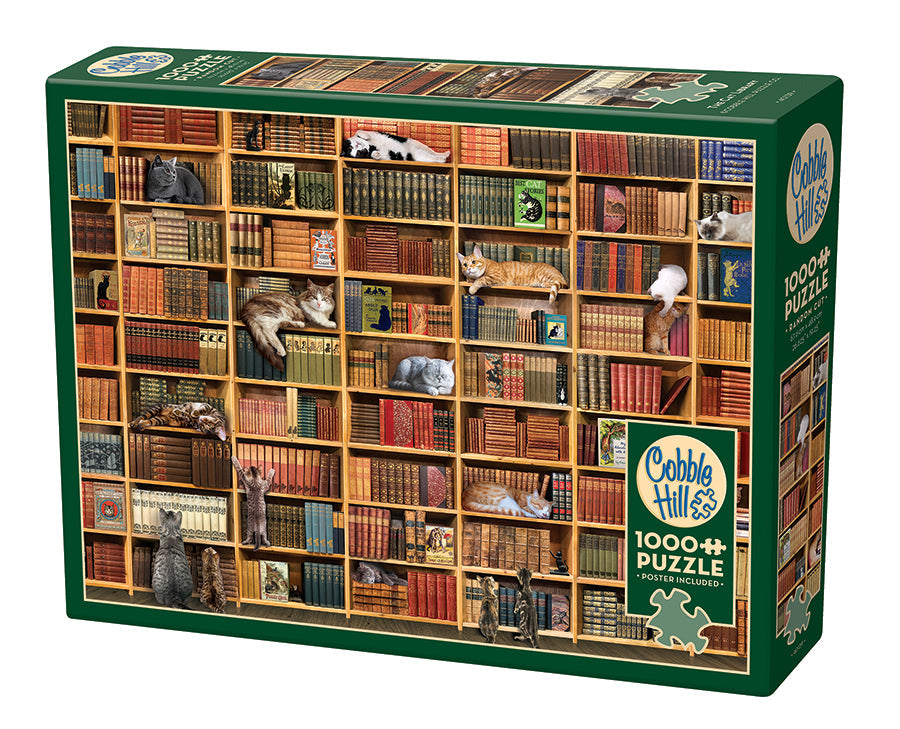 The Cat Library | 1000 Piece Puzzle