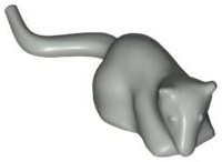 LEGO® Animal Rat / Mouse Light Gray (40234)