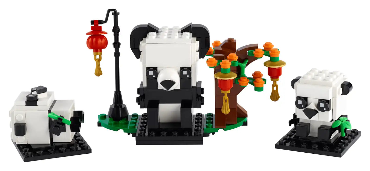 LEGO® BrickHeadz™ Chinese New Year Pandas 40466 (Retired)