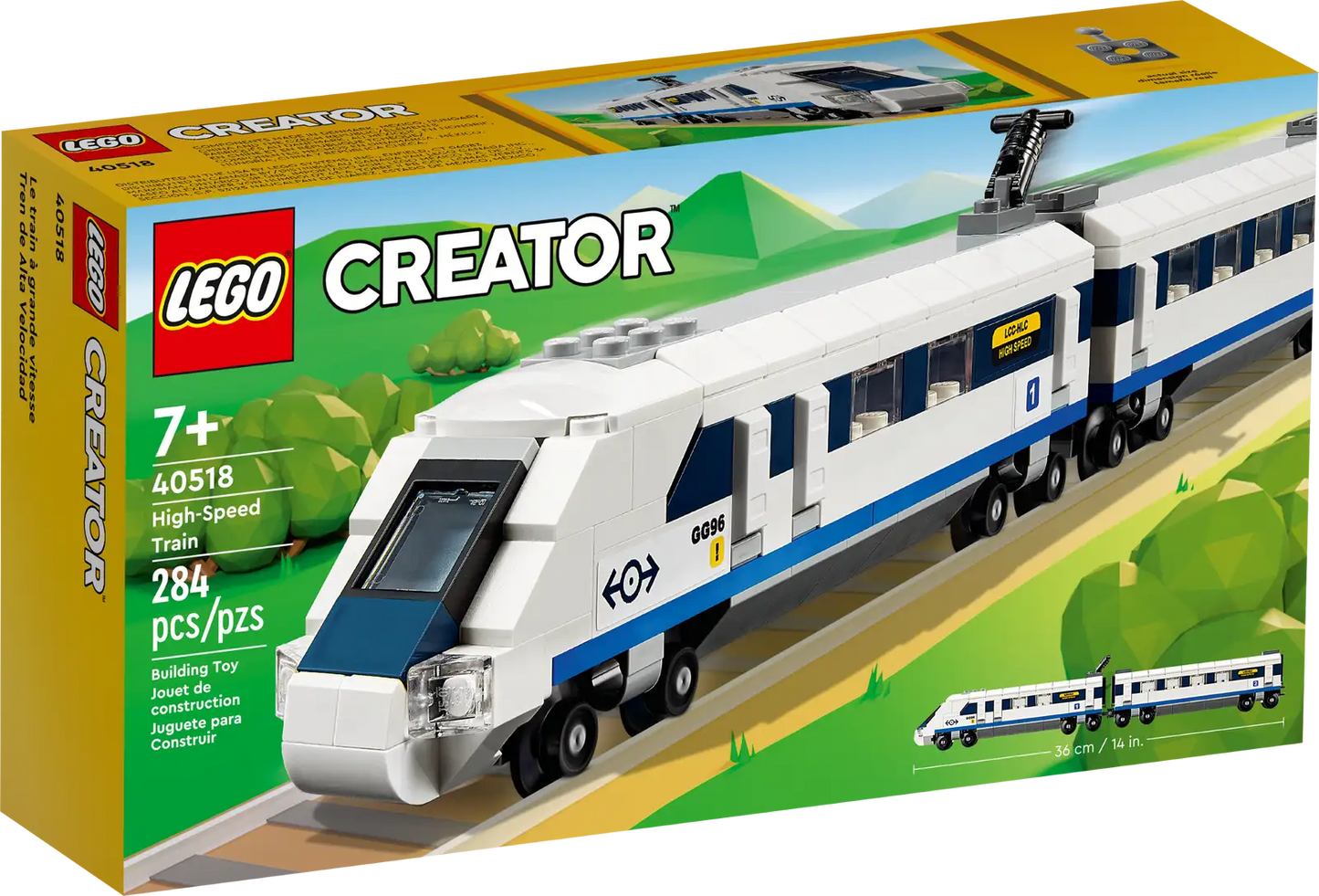 RETURNING SOON! LEGO® Creator High-Speed Train 40518