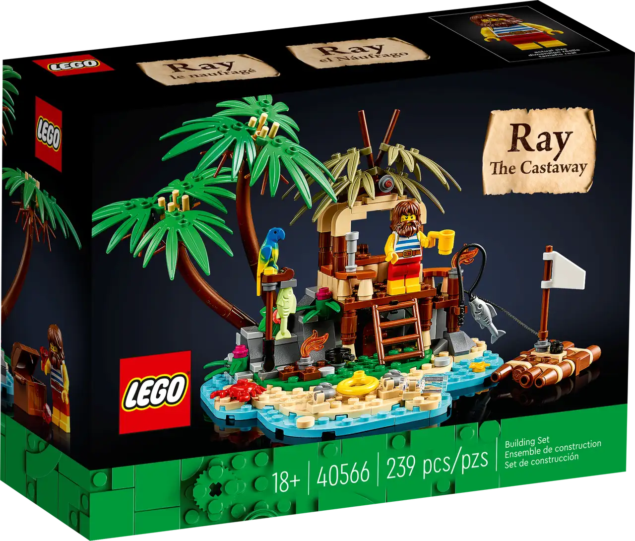 LEGO® Ideas Ray the Castaway 40566 (Retired)