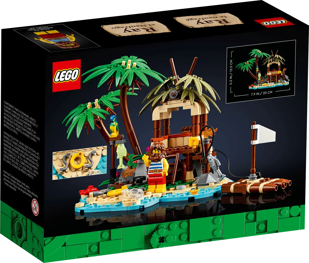 LEGO® Ideas Ray the Castaway 40566 (Retired)
