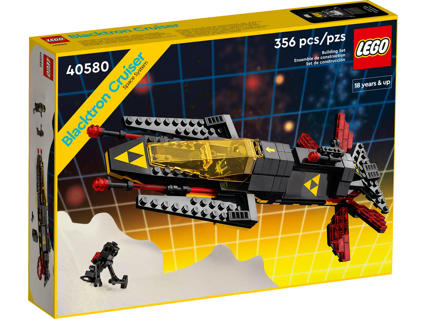 LEGO® Icons Blacktron Cruiser 40580 (Retired)