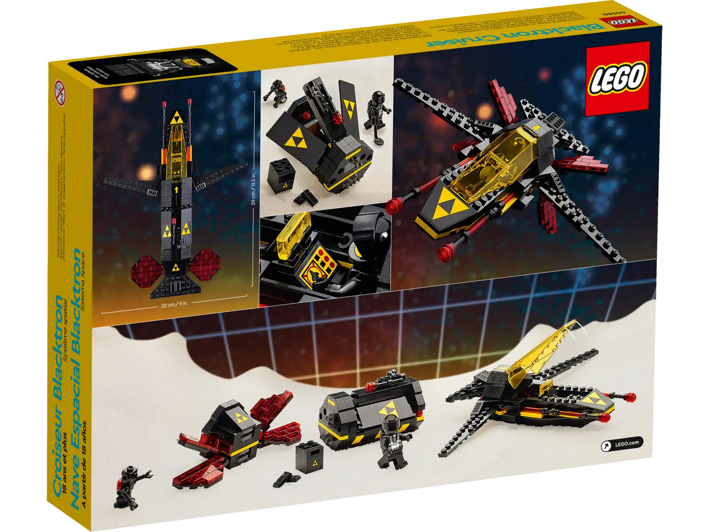 LEGO® Icons Blacktron Cruiser 40580 (Retired)