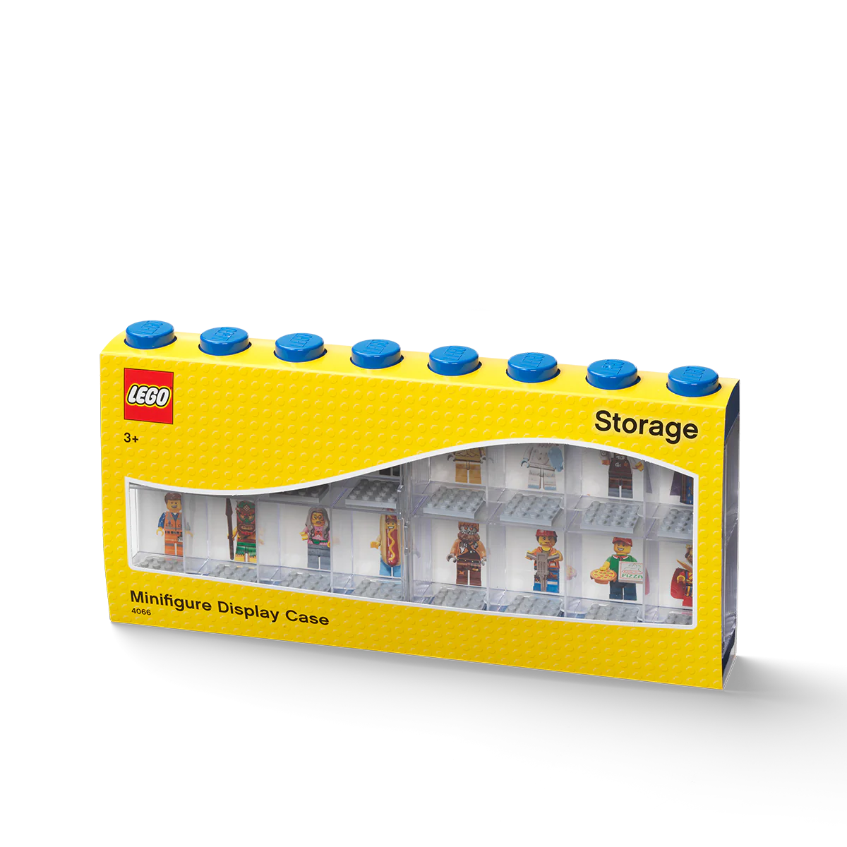 40660006 LEGO Minifigure Display Case (Blue) - Large