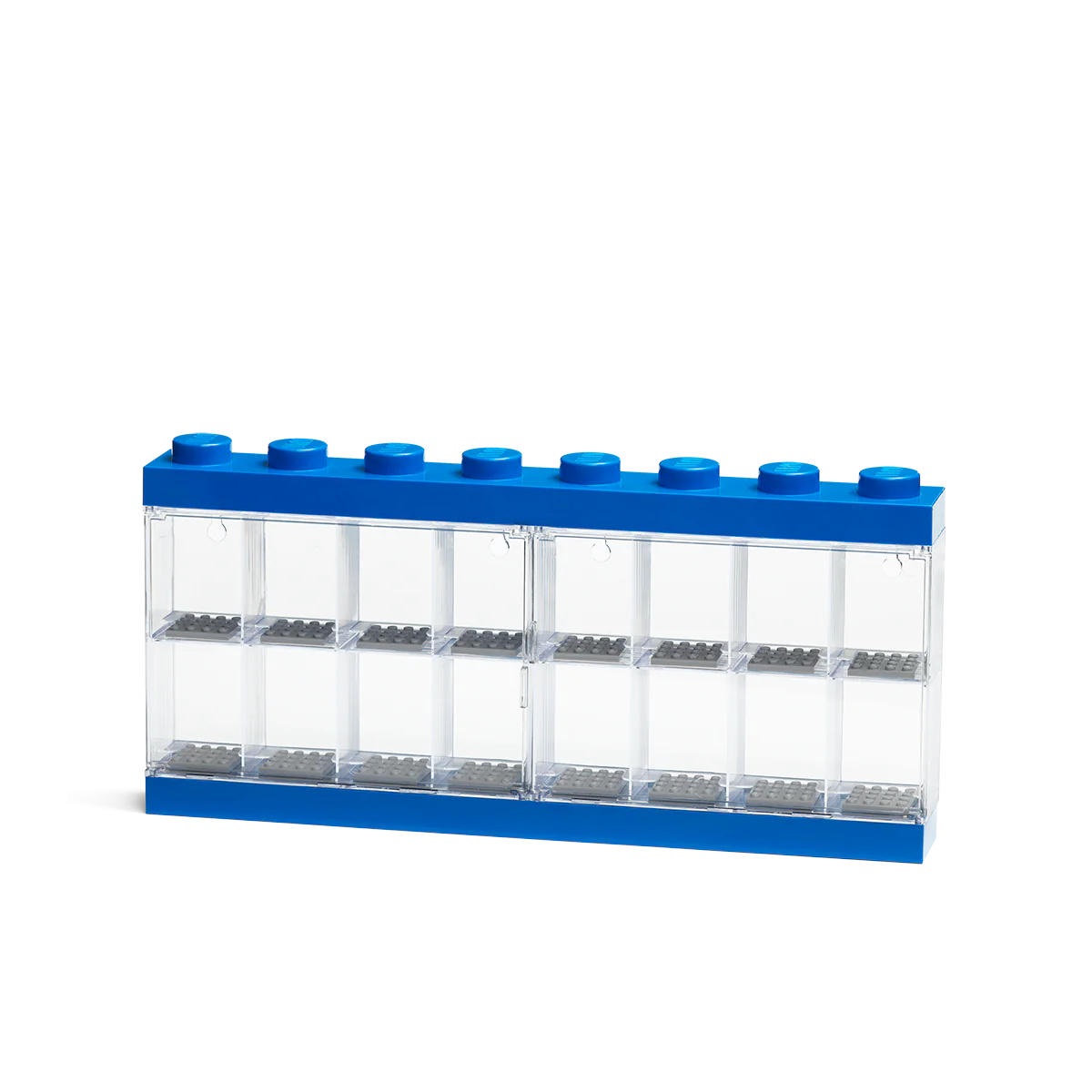 40660006 LEGO Minifigure Display Case (Blue) - Large