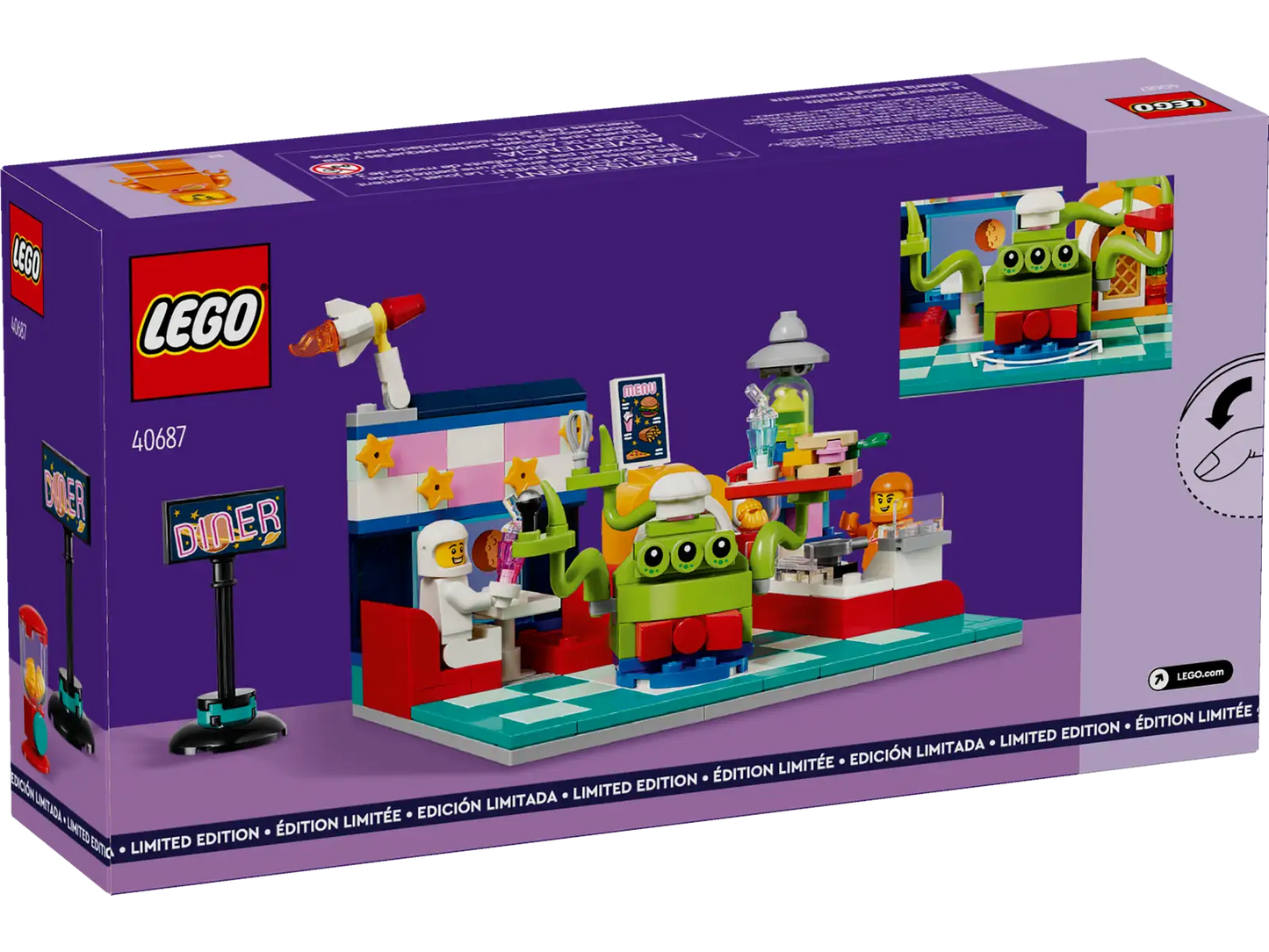 LEGO 40687 Alien Space Diner