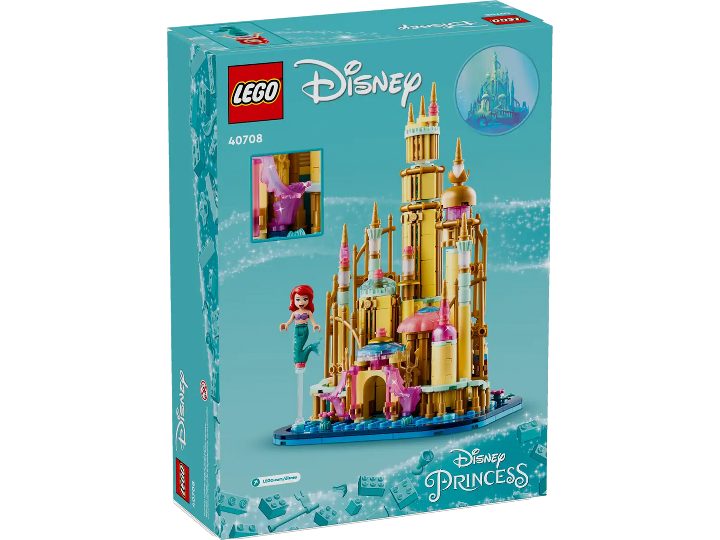LEGO® Mini Disney Ariel’s Castle 40708
