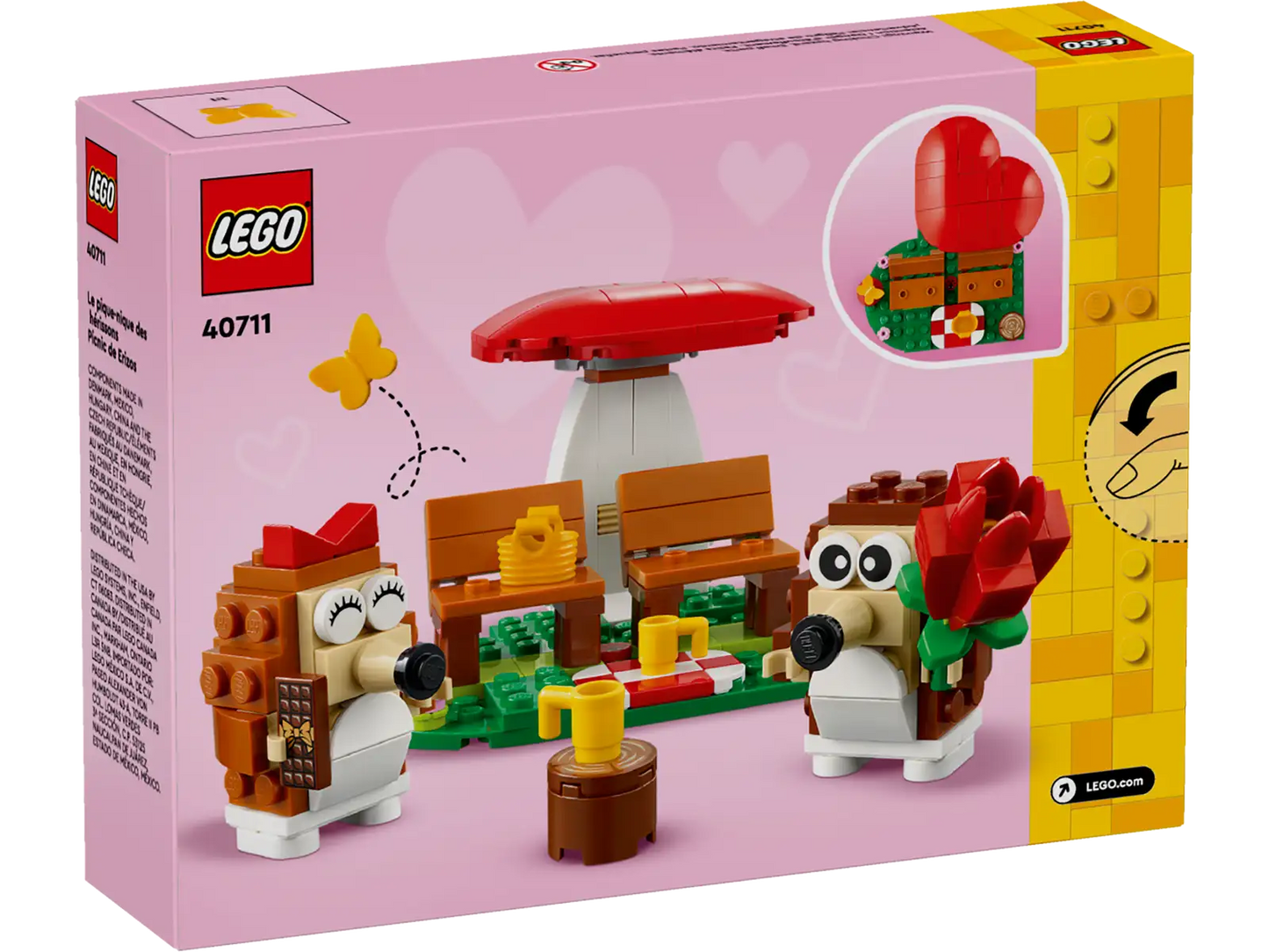 LEGO 40711 Hedgehog Picnic Date