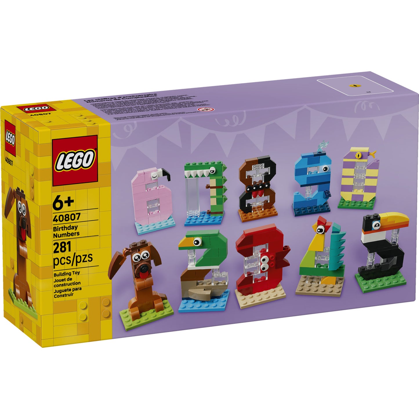 LEGO® Birthday Numbers 40807