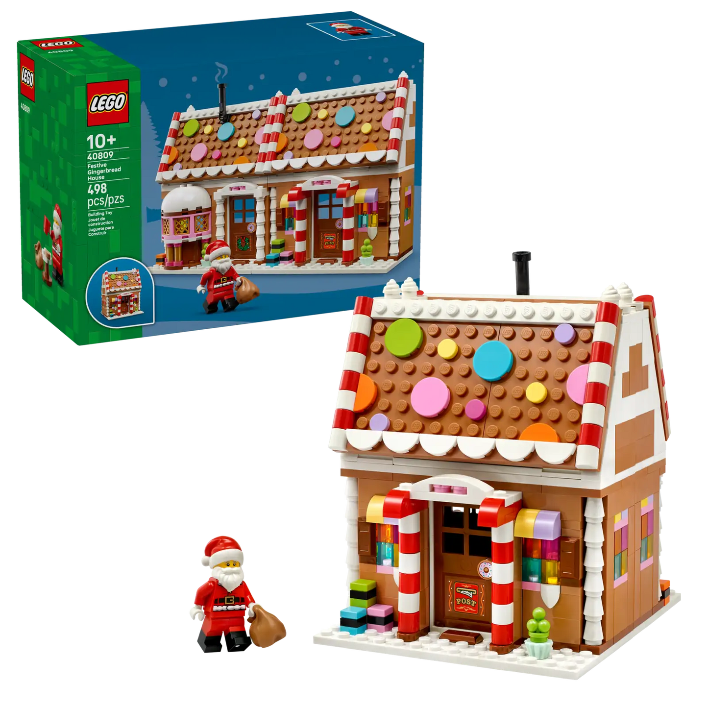 LEGO® Exclusives Festive Gingerbread House 40809