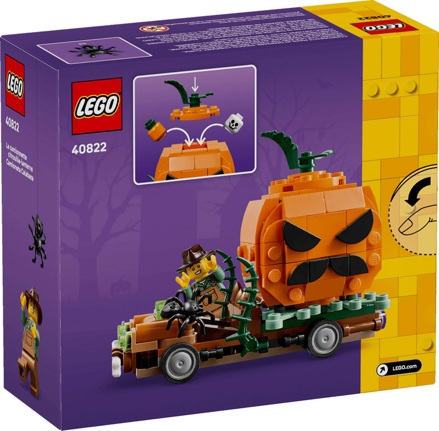LEGO® Seasons and Occasions Jack-O'-Lantern Pickup Truck 40822