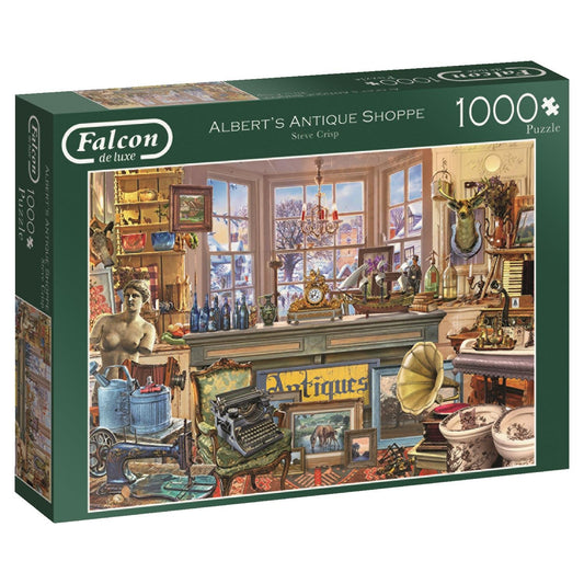 Albert’s Antique Shoppe 1000 Piece Puzzle | Falcon de luxe Nostalgia