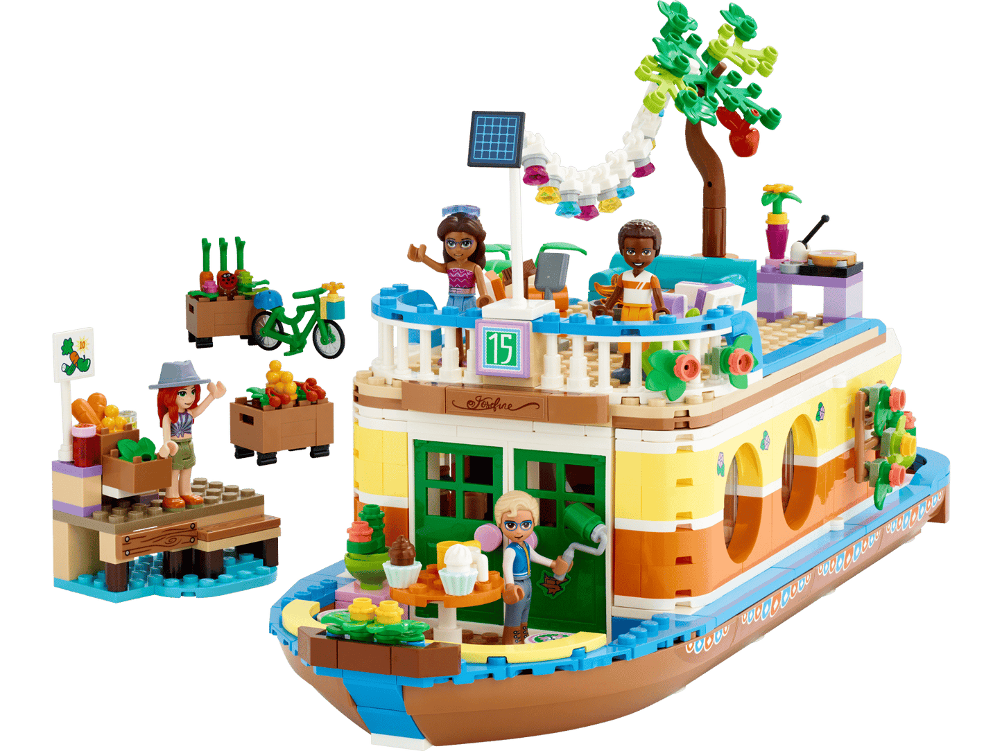 LEGO® Friends Canal Houseboat 41702 (Retired)