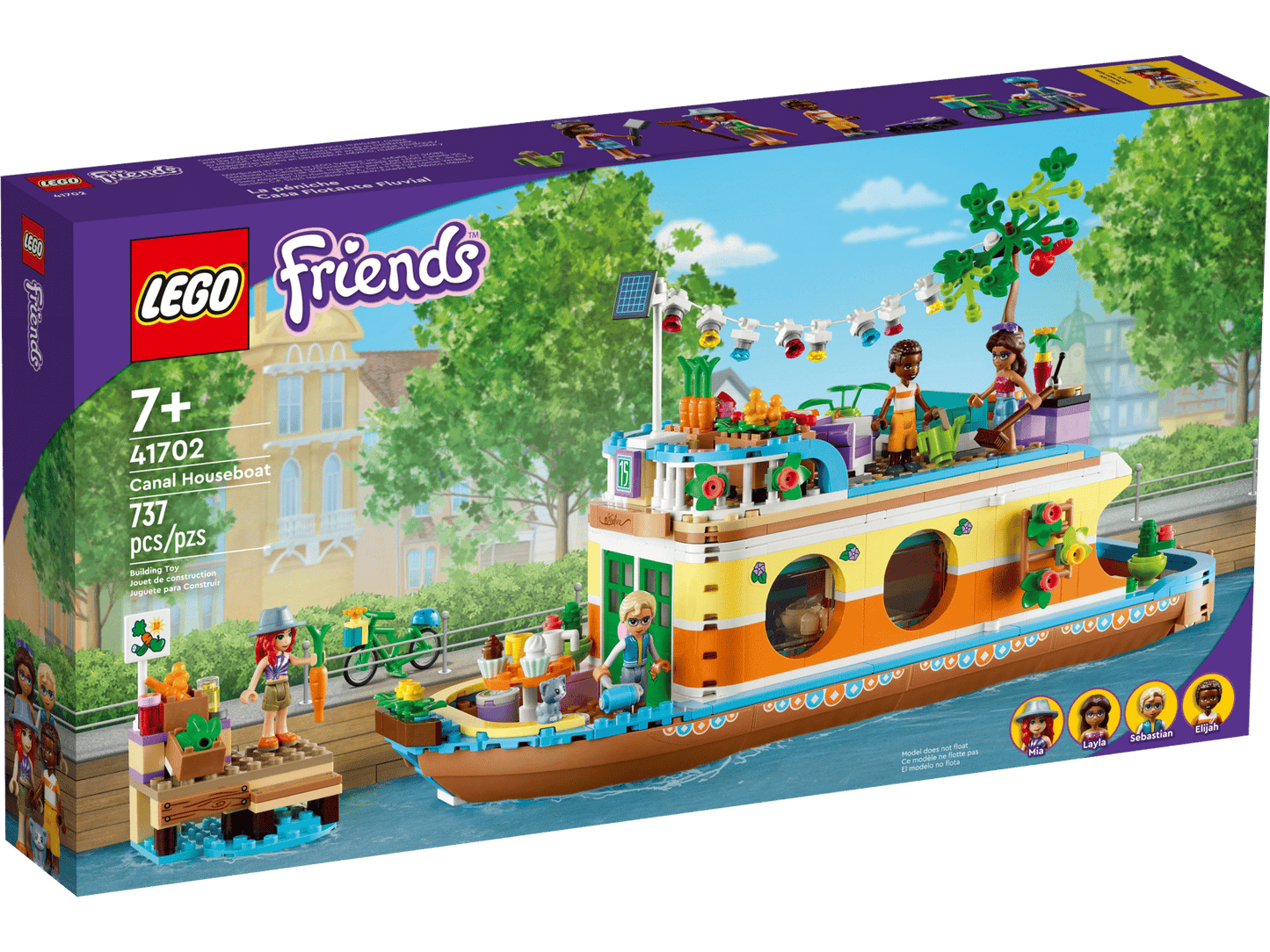 LEGO® Friends Canal Houseboat 41702 (Retired)