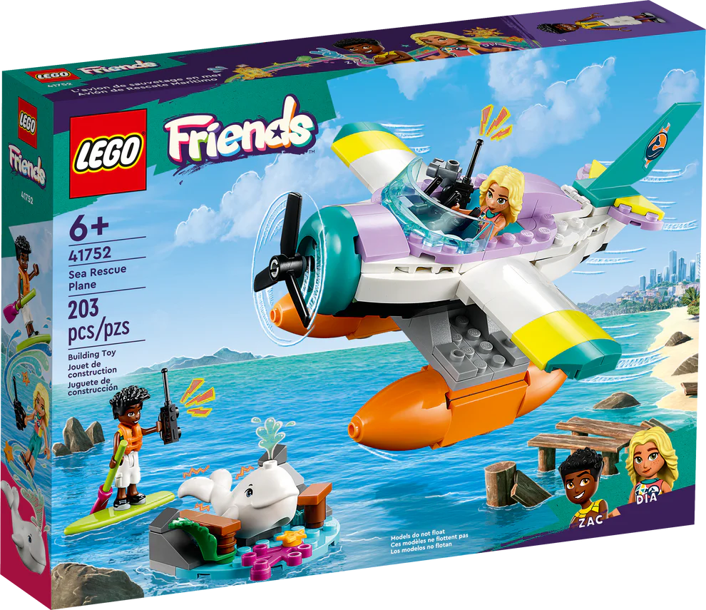 LEGO® Friends Sea Rescue Plane 41752