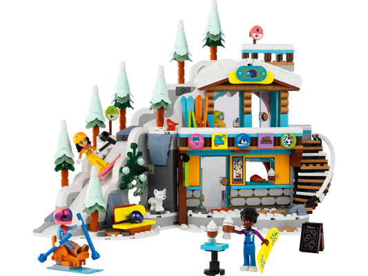 LEGO® Friends Holiday Ski Slope and Café 41756