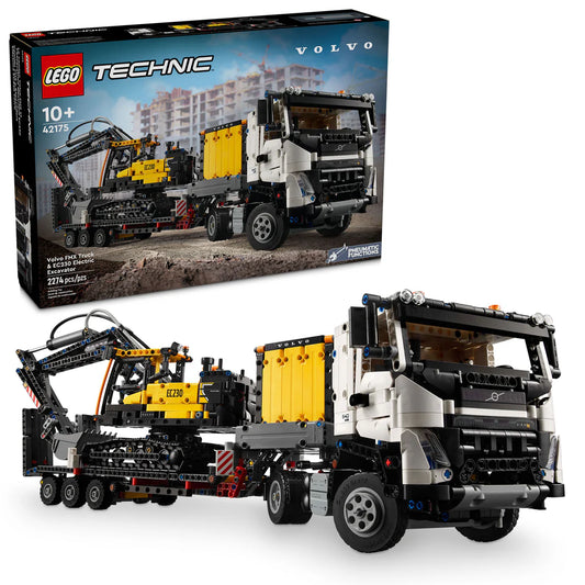 LEGO 42175 Volvo FMX Truck & EC230 Electric Excavator