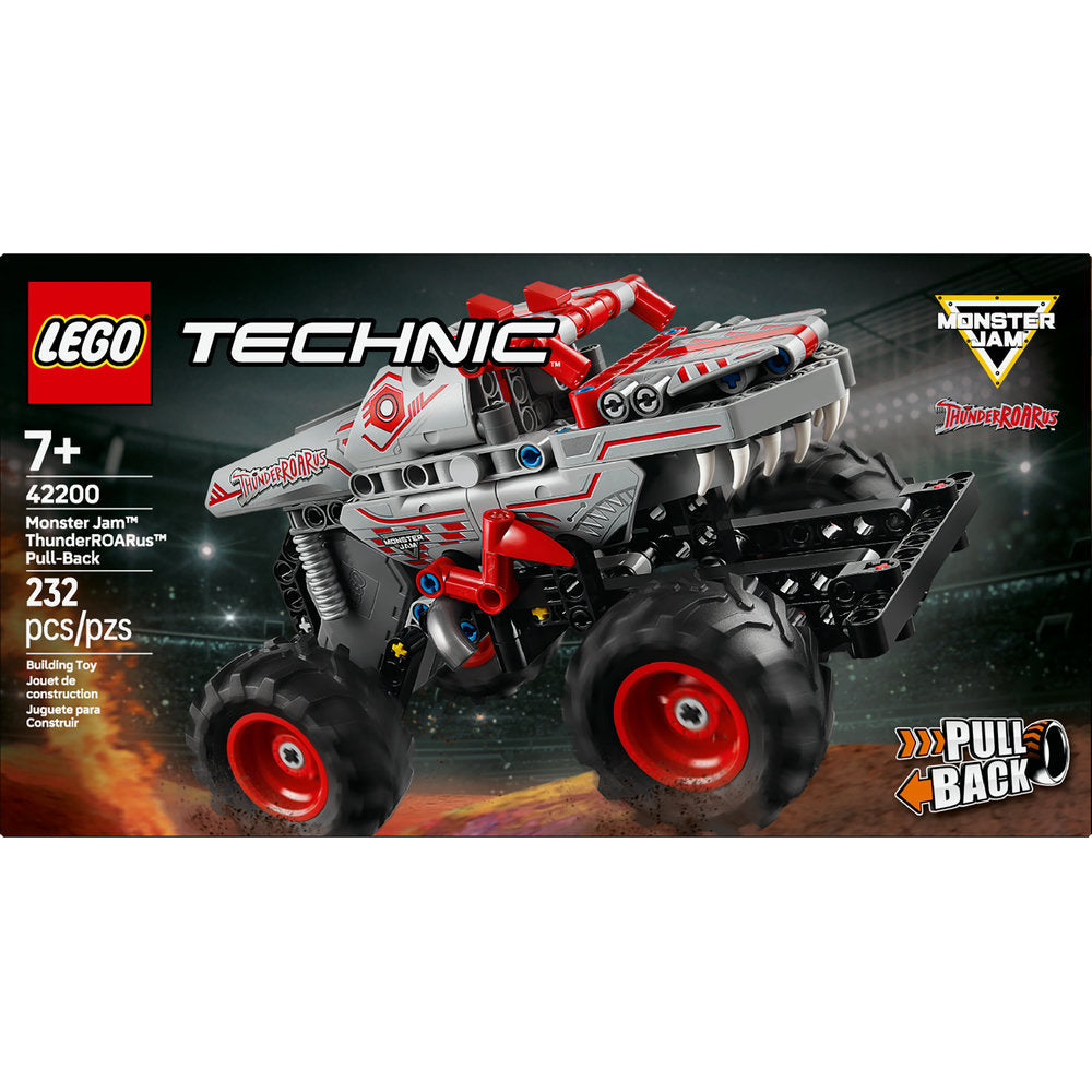 LEGO® Technic™ Monster Jam ThunderROARus™ Pull-Back 42200