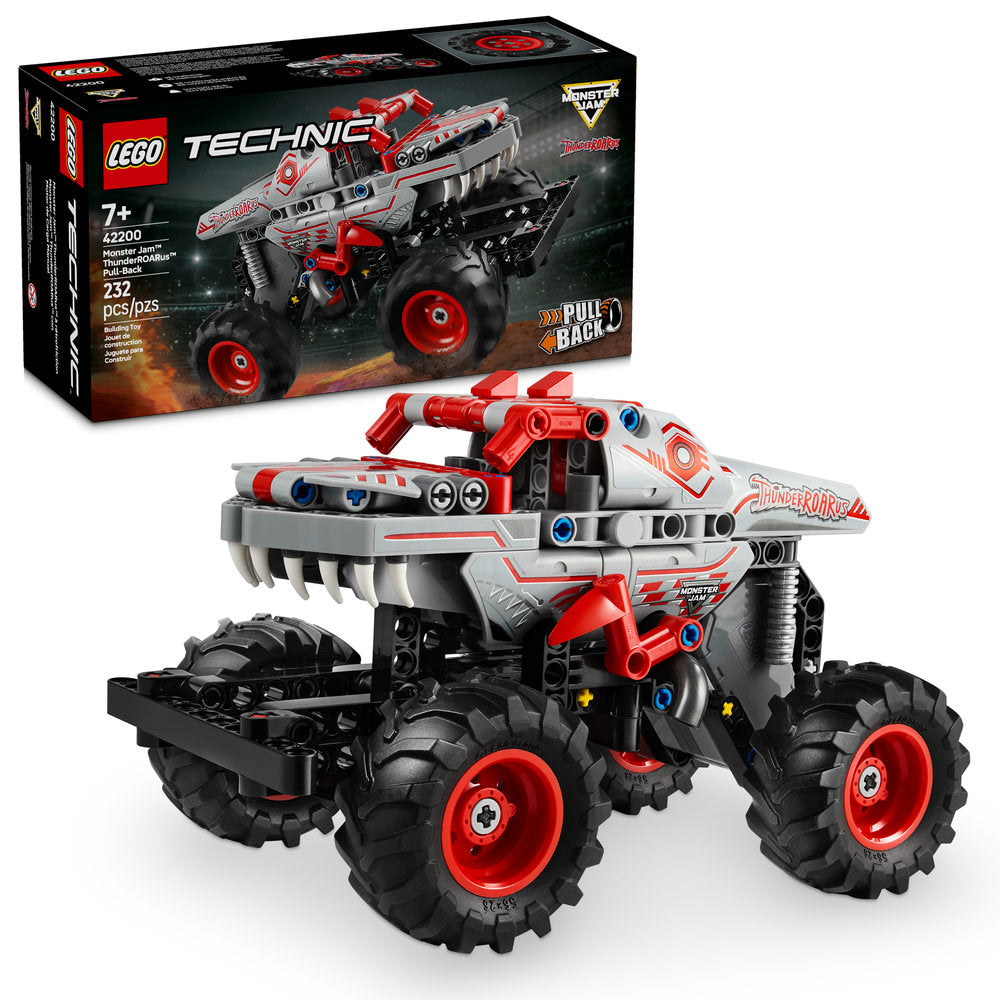 LEGO® Technic™ Monster Jam ThunderROARus™ Pull-Back 42200