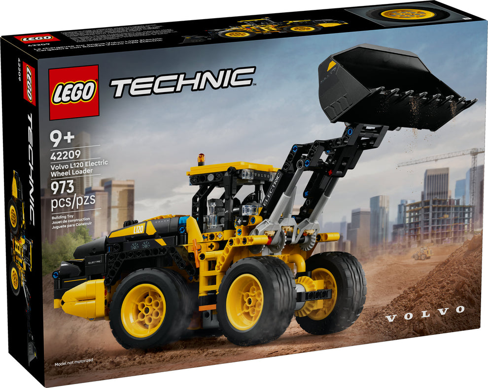 PREORDER NOW! LEGO® Technic™ Volvo L120 Electric Wheel Loader 42209
