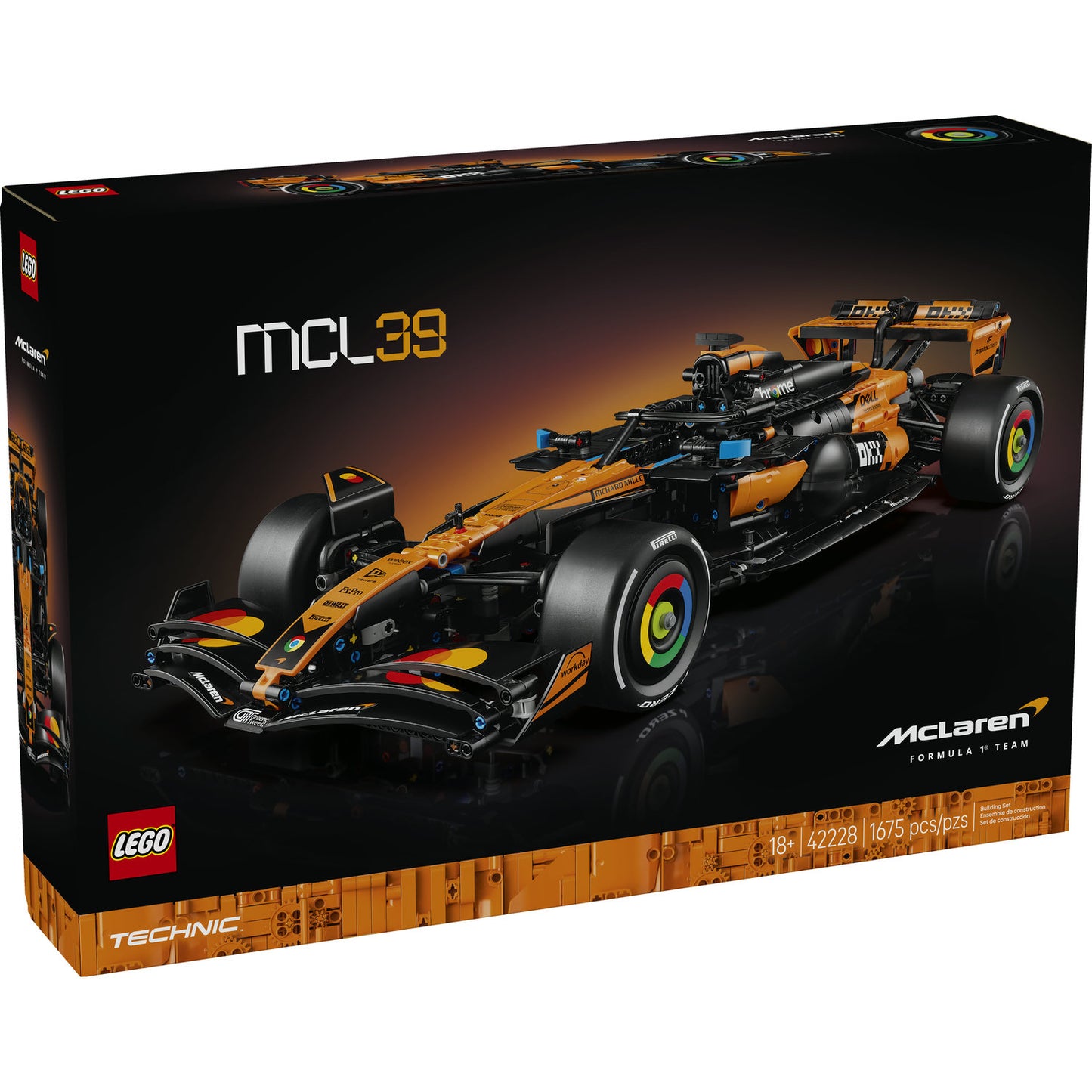 LEGO® Technic McLaren MCL39 F1® Car 42228