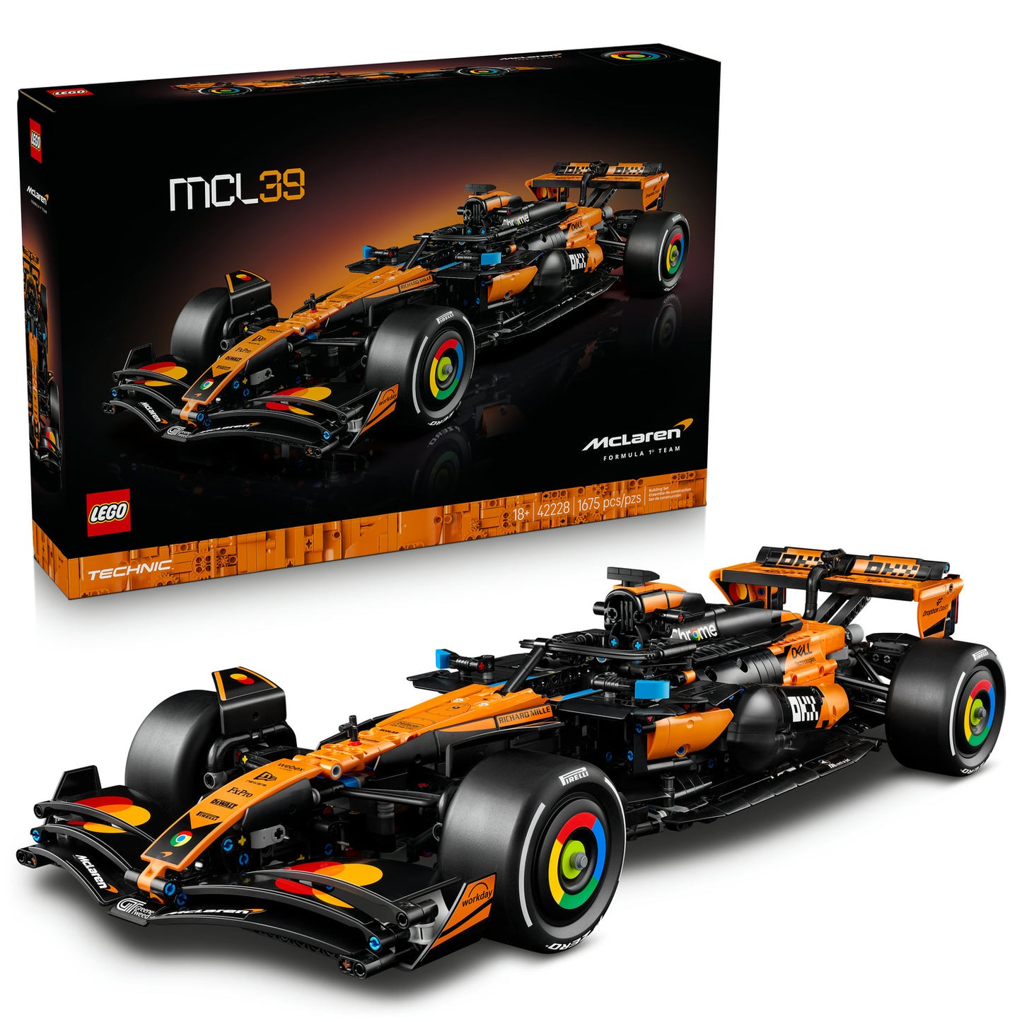 LEGO® Technic McLaren MCL39 F1® Car 42228