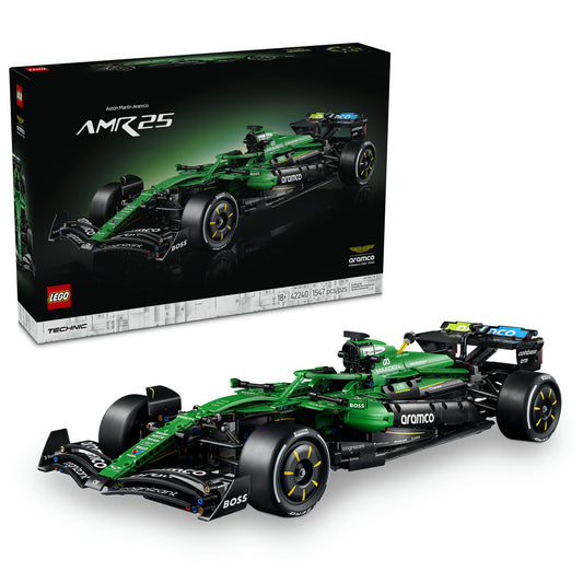 PREORDER NOW! LEGO® Technic™ Aston Martin Aramco AMR25 F1® Car 42240