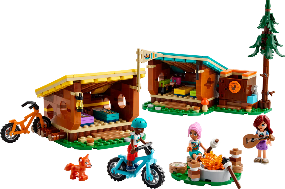 LEGO® Friends Adventure Camp Cozy Cabins 42624