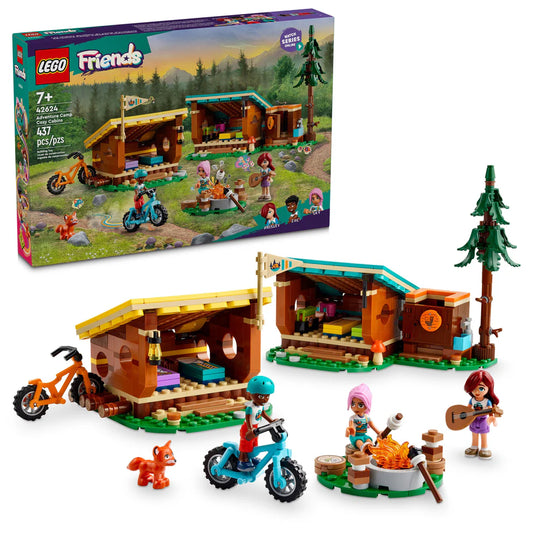 LEGO 42624 Adventure Camp Cozy Cabins