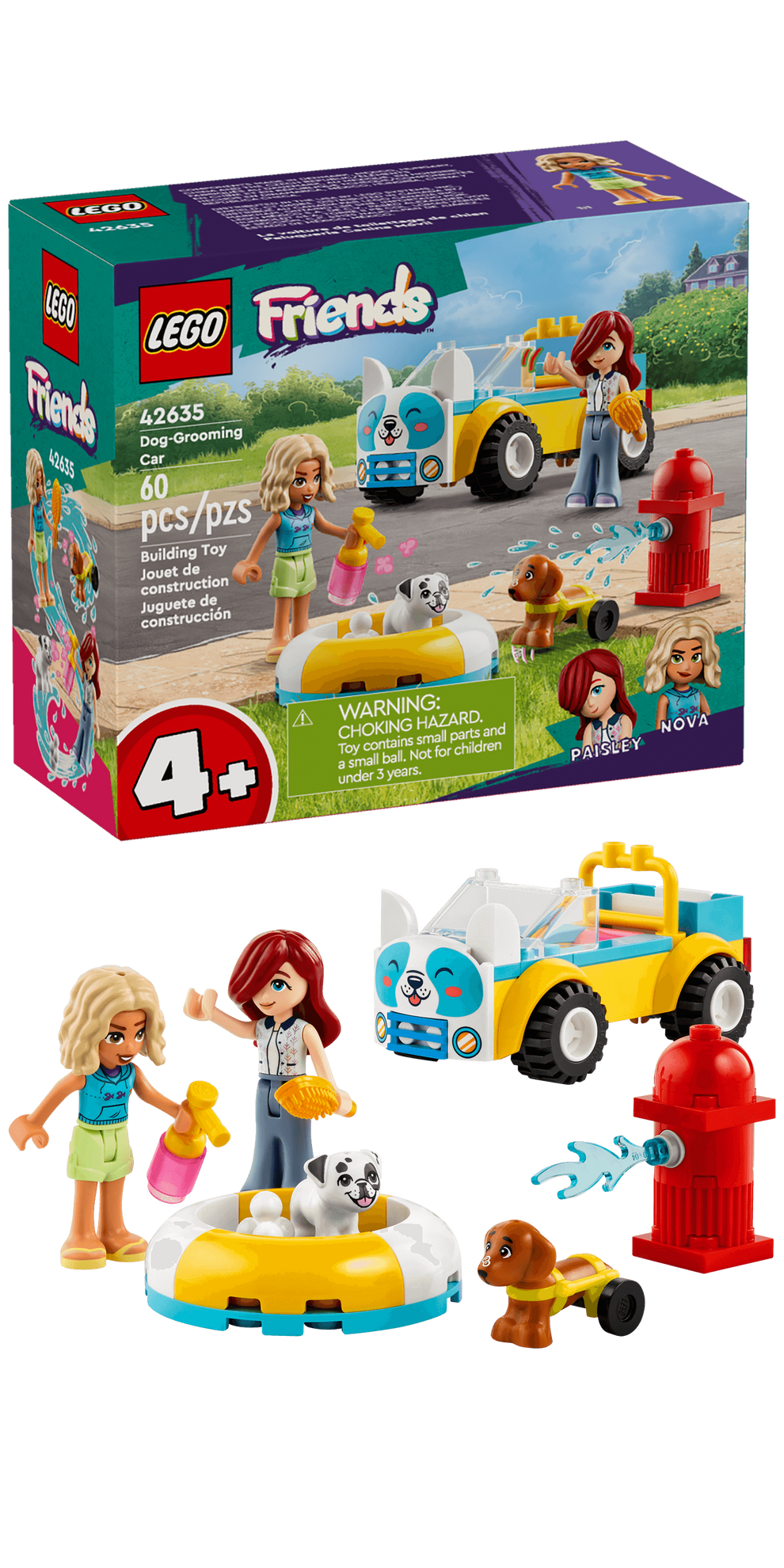 LEGO® Friends Dog-Grooming Car 42635
